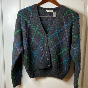 Liz Claiborne retro wool sweater